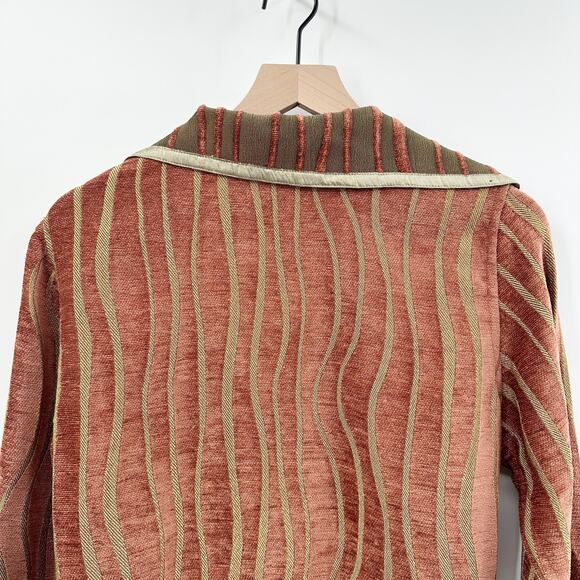 Yak Magik Vintage Open Jacket / Cardigan Beaded Sequin Artsy Size Medium - Picture 5 of 13